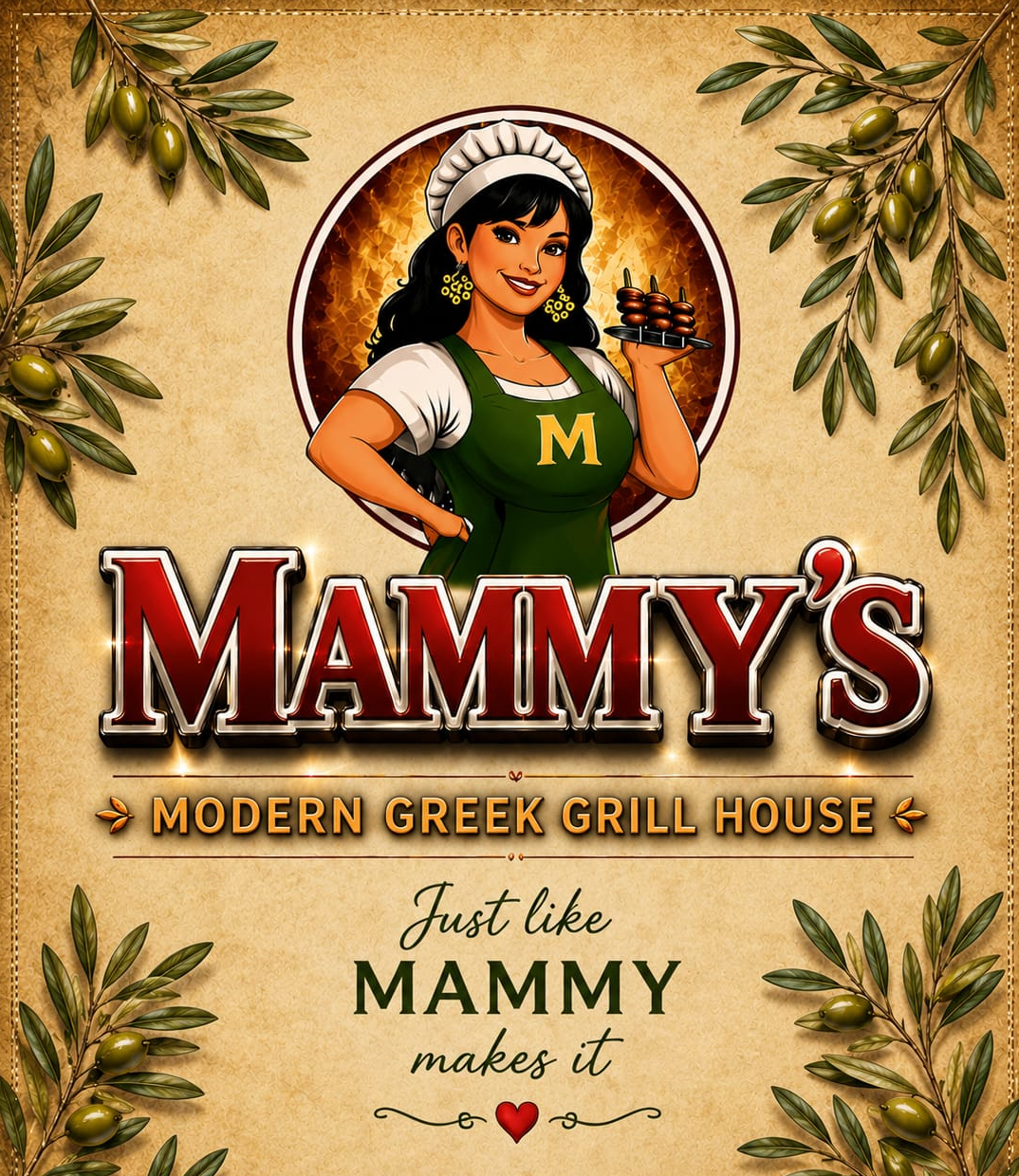 Mammy's Modern Greek Grill House logo
