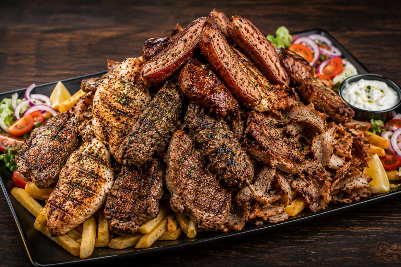 Mammy's mixed grill — Greek psitopolio in Armley, Leeds
